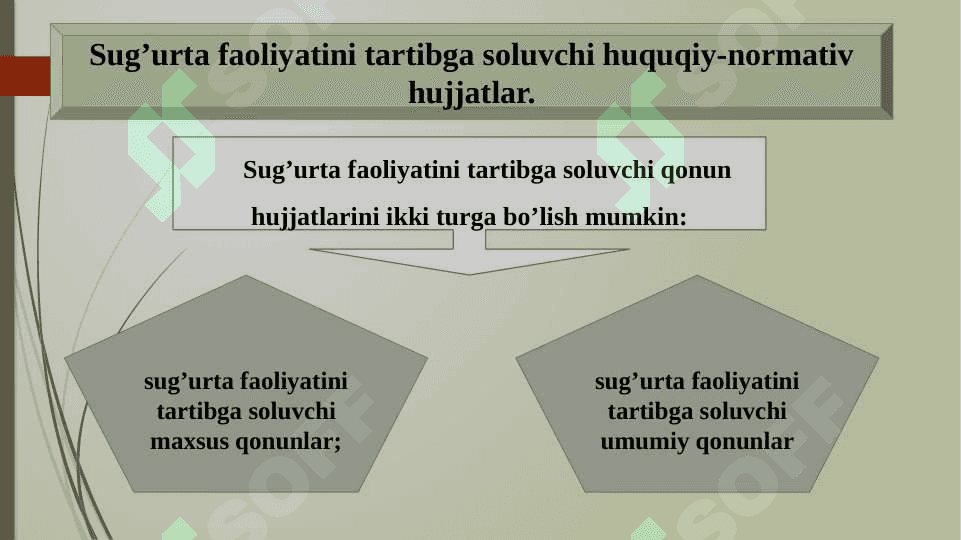 O'zbekistonda sug'urta tarmoqlari va ularni samarali tashkil etish yo'llari 8