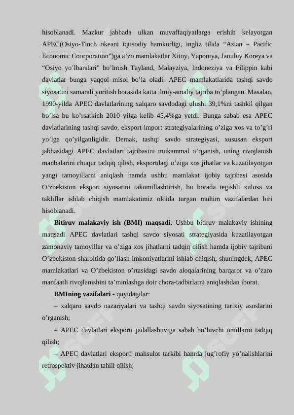 APEC davlatlarida xalqaro savdo strategiyasi 4