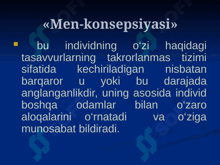 Xorijiy psixologiyada shaxs muammosi 8