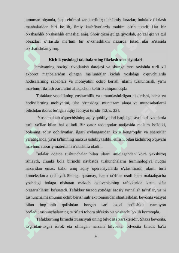 4-sinf matematika darslarida analogiya metodlari 6