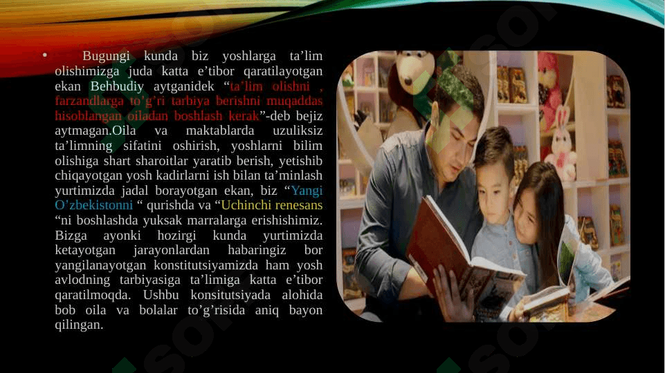BEHBUDIY IJODIDA BOLALAR TARBIYASI. 4