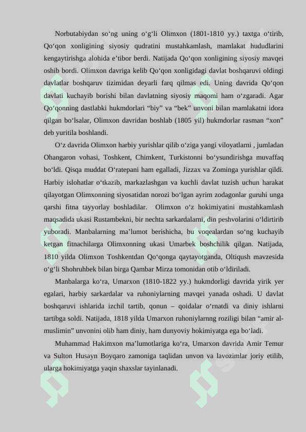 QO’QON XONLIGINING TUGATILISHI 4