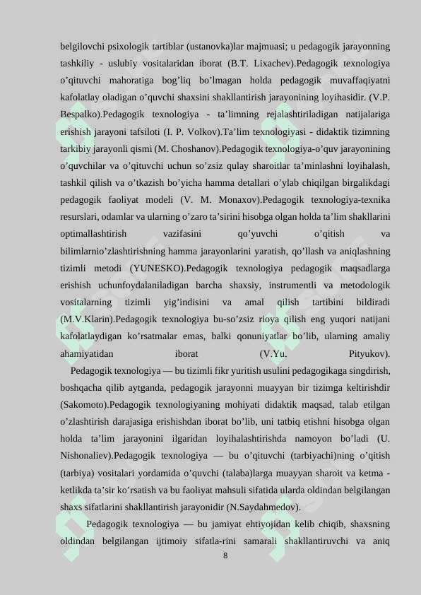 Boshlang‘ich sinf ona tili darslarida texnika vositalaridan foydalanish 8