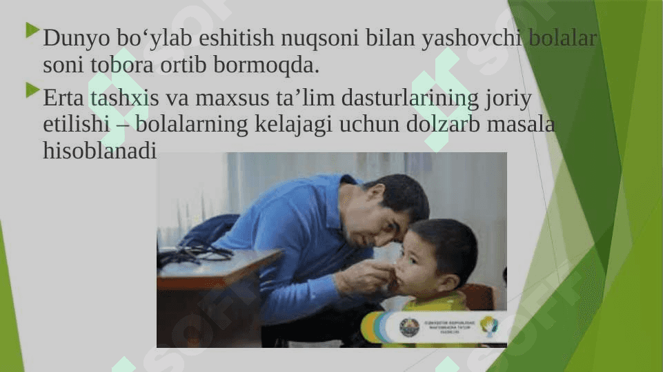 Maktabgacha yoshdagi eshitishida nuqsoni boʻlgan bolalarda ruhiy rivojlanish xususiyatlari 3