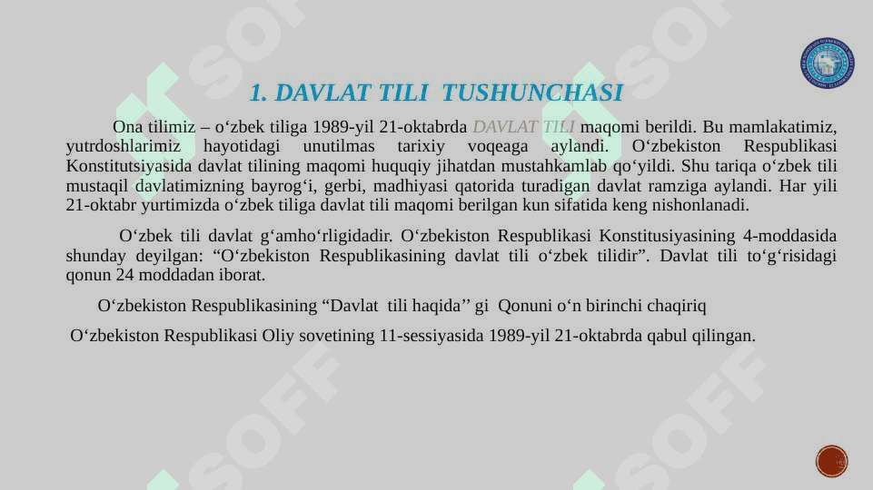 O’zbek tili – davlat tili o’zbek tilining asosiy imlo qoidalari 2