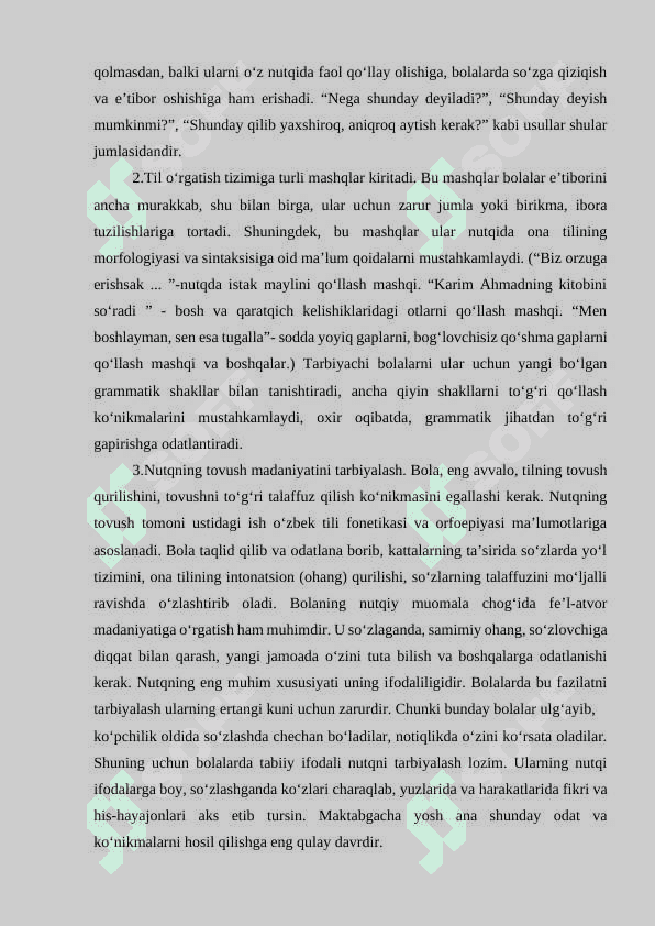 "Xalq oʻgʻzaki ijodida taʼlim-tarbiya masalalari" 8