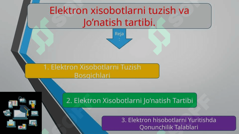Elektron hisobotlarni tuzish va jònatish tartibi 2