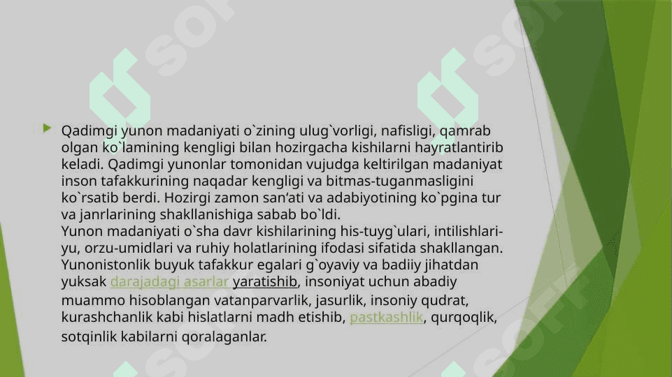 Qadimgi Yunon-Rim falsafasi tibbiyoti va san'atida jismoniy tarbiya masalalari 4