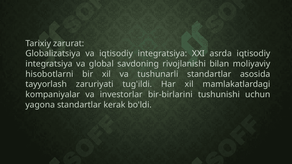 MHXS SHAKLLANISHINING TARIXIY ZARURIYATI              VA SHARTLARI. 2