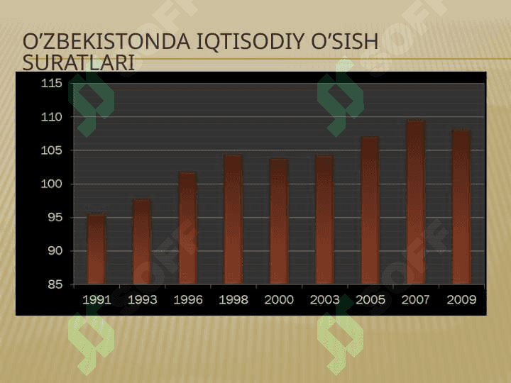 20 yillik mustaqil taraqqiyot  yo’li – o’zbekistonning rivojlanish va yuksalish, jahon hamjamiyatidan munosib o’rin egallash davri. 4