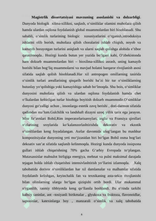 YORONGUL (GERANIUM SANGUINEUM L) NING BIOLOGIYASI 6