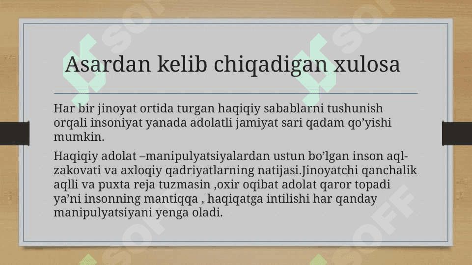 ALIFBO BO‘YICHA QOTILLIK 7