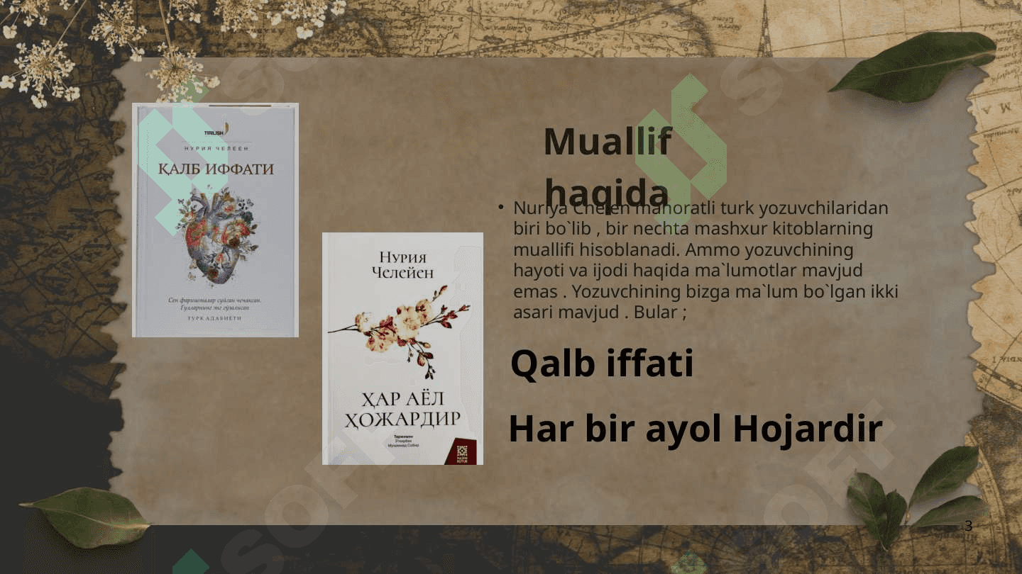 Nuriya Chelen - Qalb Iffati 2