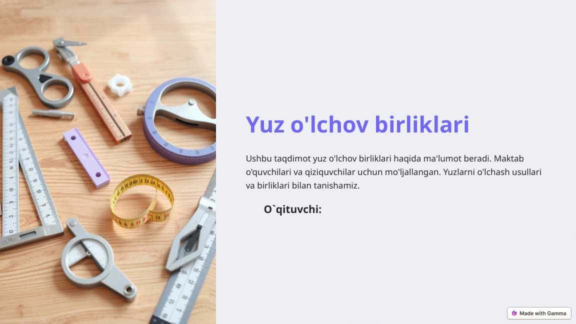 Boshlang`ich sinflar uchun slayd matematika 1