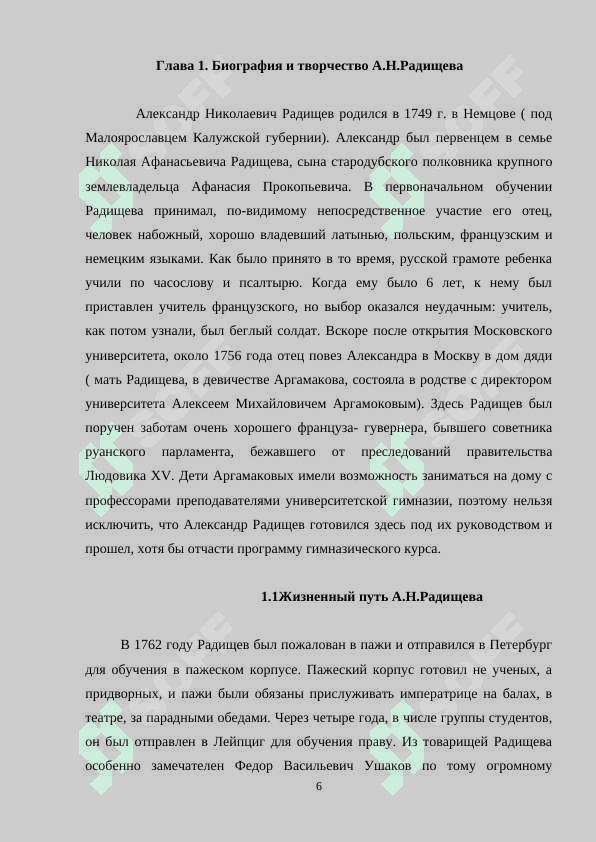Композиция и проблематика «Путешествия из Петербурга в Москву 6