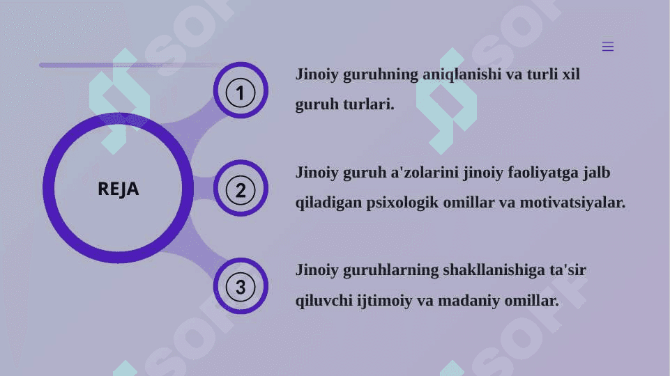 Jinoiy gurux psixologyasi 2