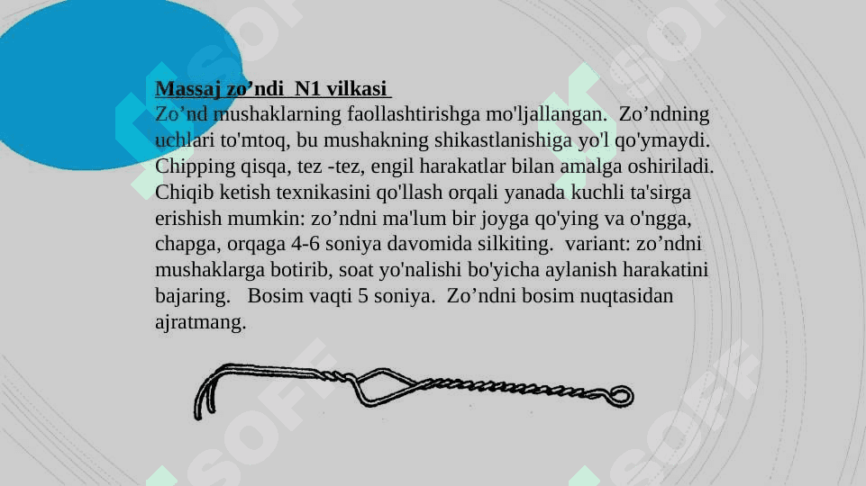 Logopedik massaj Novikova meto’dikasi 6