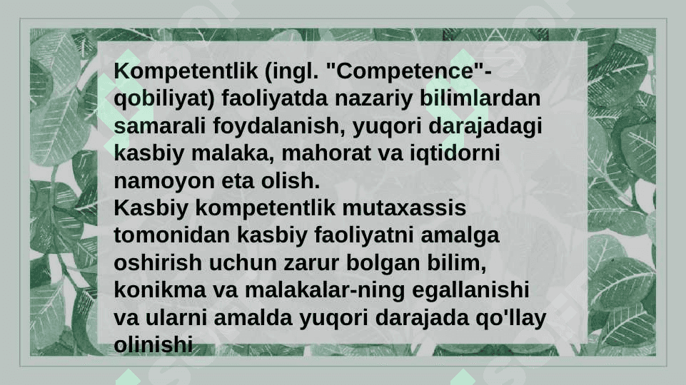 Pedagog kadrlarni kasbiy tayyorlash tizimi. 3