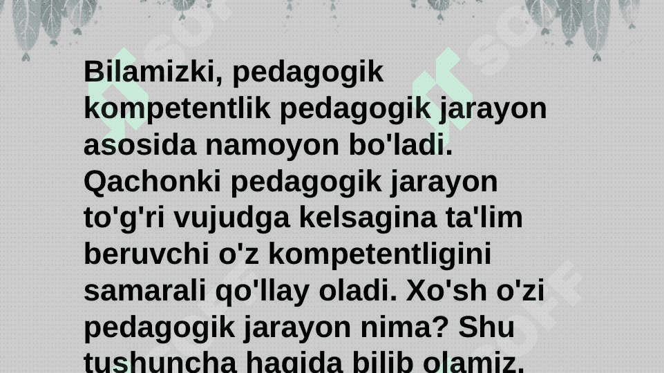 Pedagog kadrlarni kasbiy tayyorlash tizimi. 4