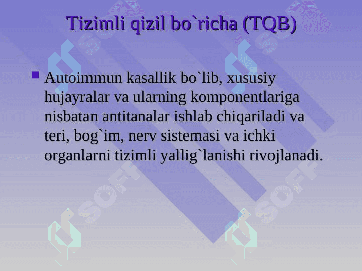 TIZIMLI QIZIL BO`RICHA 3