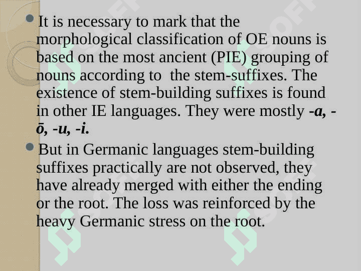 OLD ENGLISH GRAMMAR 8
