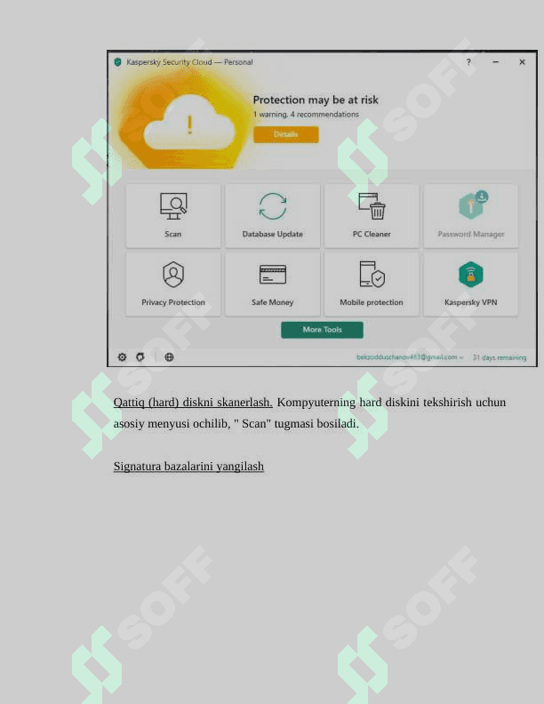 Shaxsiy kompyuterlarda viruslarga qarshi himoyani o‘rnatish 8