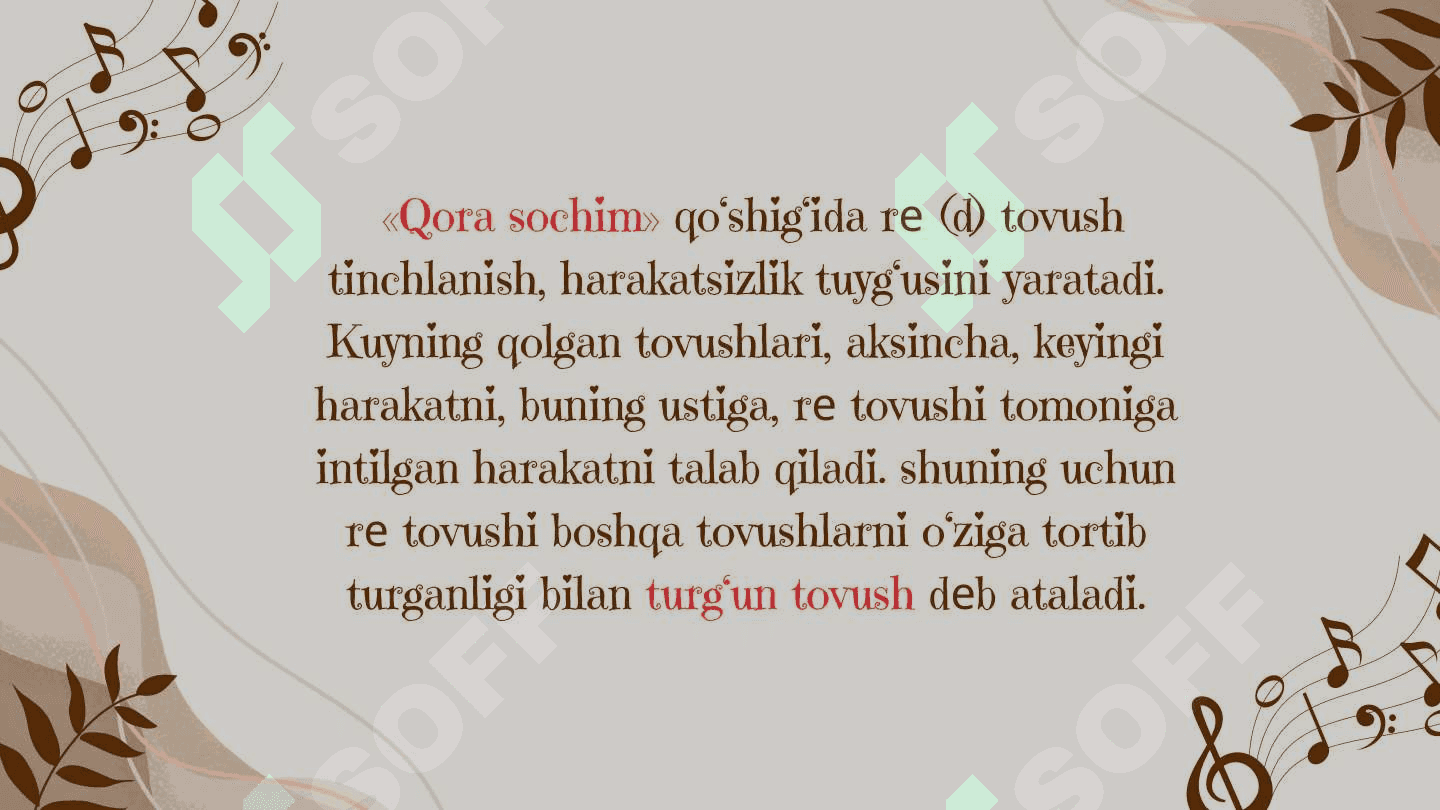 Lad va tonalliklar (Major va Minor ladlari  va ularning turlari) 8