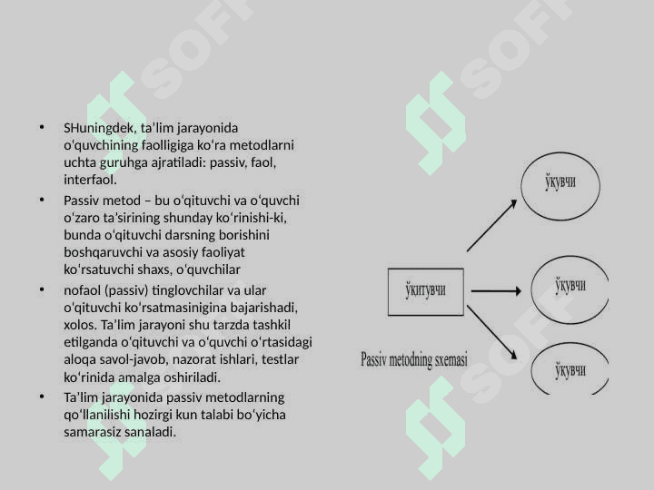 Biologiya fanini o'qitishda o'quvchilar bilish faoliyatini faollashtirishning faol va interaktiv metodlardan foydalanish 7