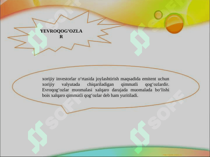 Xalqaro qimmatli qog'ozlar bozori.ppt 1