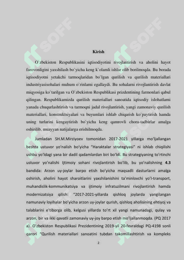 Individual qurilish uchun devorbob bloklar ishlab chiqarish korxonasini loyihalash 2