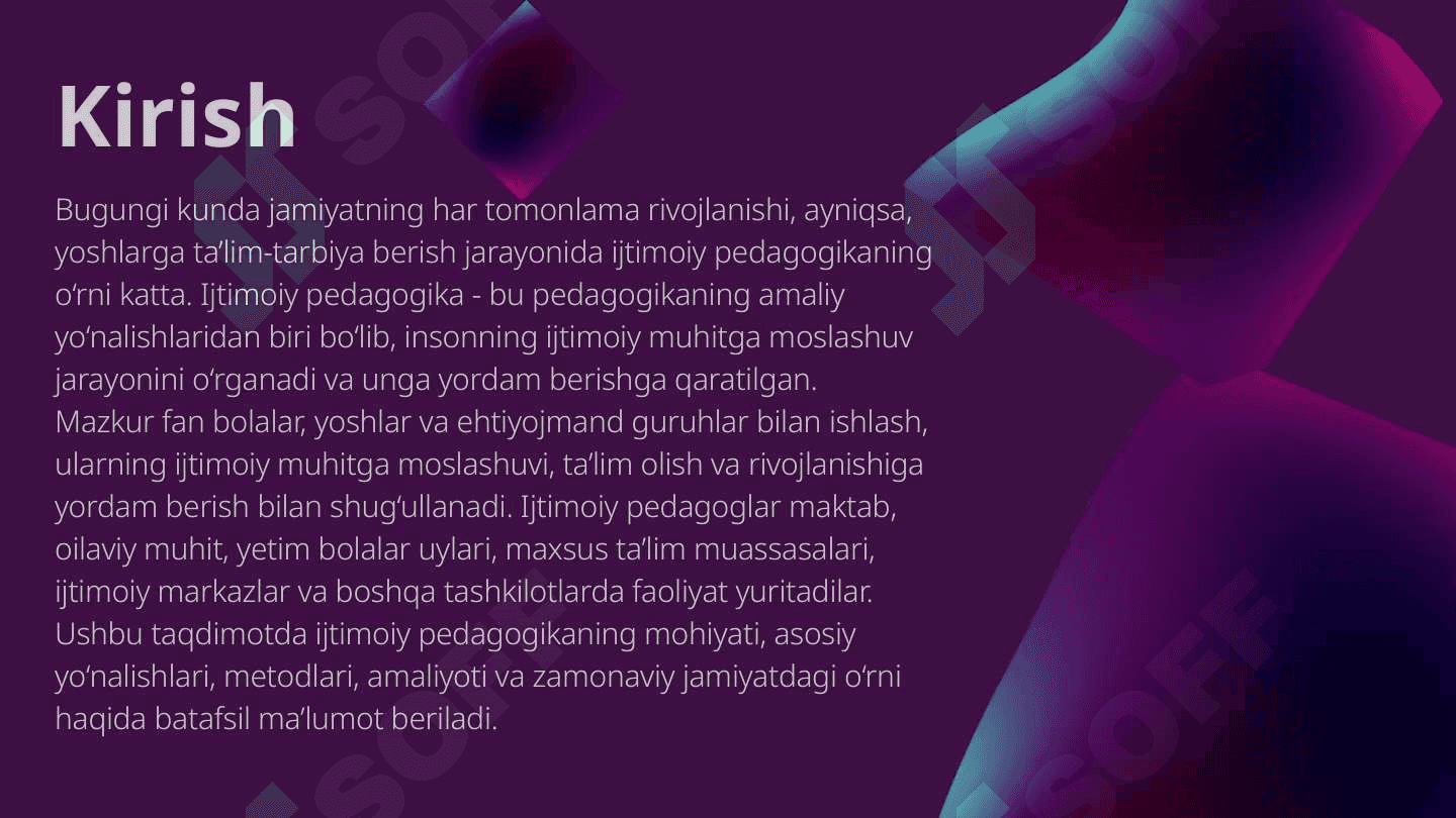 Ijtimoiy pedagogika 2