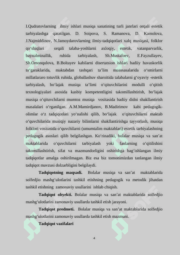 Bоlаlаr musiqа vа sаn’аt mаktаblаri sоlfеdjiо mаshg‘ulоtlаrini tаshkil еtishning zаmоnаviу usullаri 4