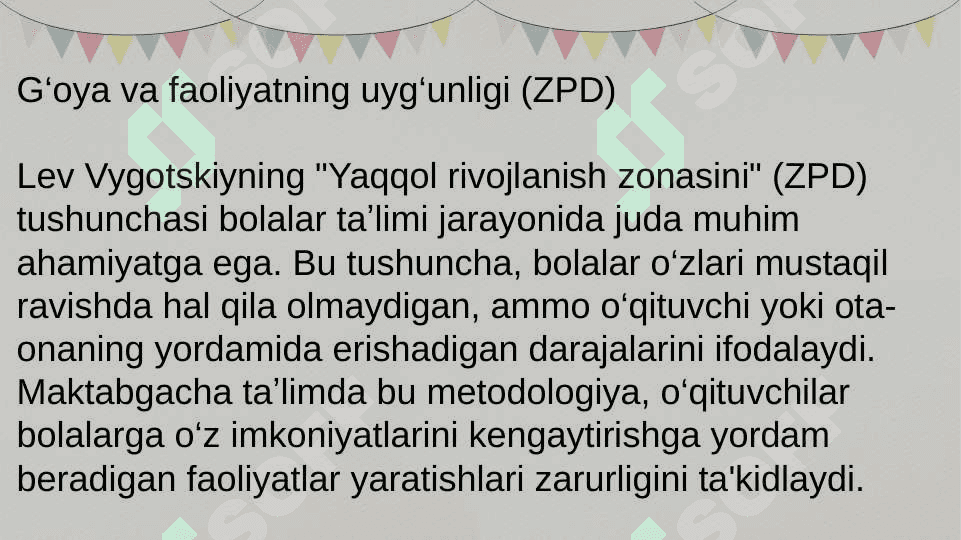 Maktabgacha yoshdagi bolalarni maktab taʼlimiga tayyorlash nazariyasi 6
