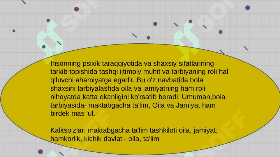 Maktabgacha talim tashkilotining oila bilan ishlash shakllari 2