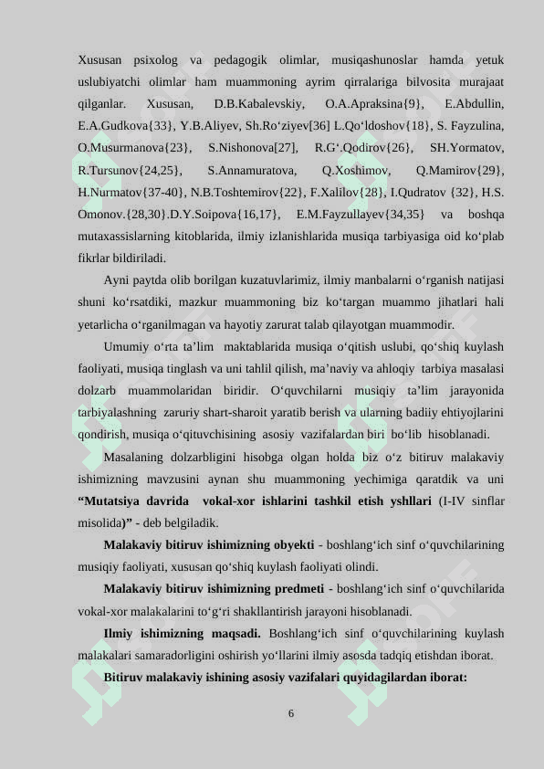 Mutаtsiyа dаvridа  vоkаl-xоr ishlаrini оlib bоrishdа zаmоnаviy yоndоshuvlаr 6