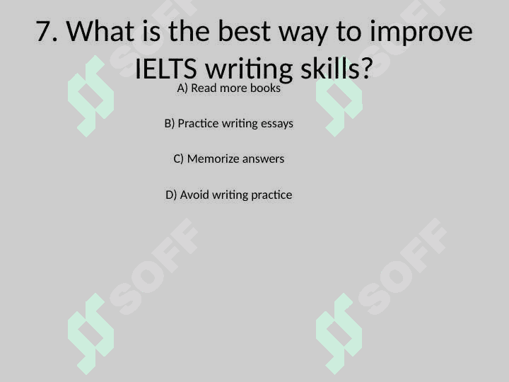 IELTS TEST 7