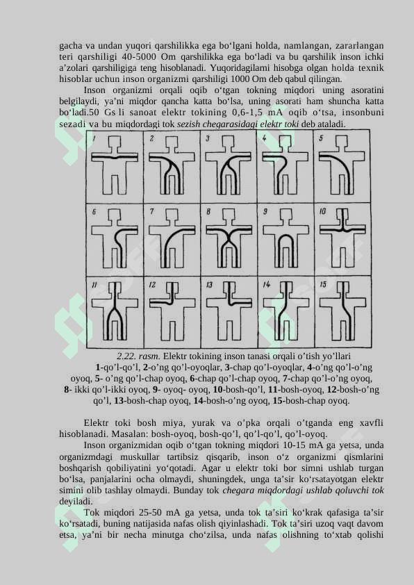 Elektr va texnika xavfsizlik asoslari 3