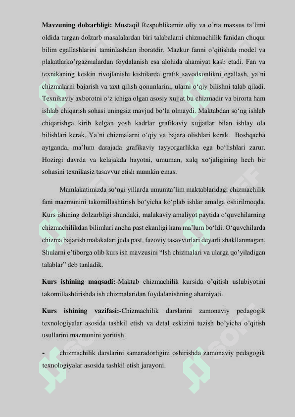 Tasviriy sanatda animalistik janr va uning tasvirini ishlash metodikasi 7