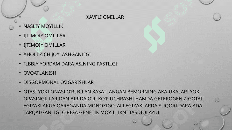 Revmatik isitma simptamotologiyasi . Mitral klapan nuqsonlari . Mitral klapan yetishmovchiligi va stenozi . Diagnostikasi . Davolash asosiy prinsiplari . Aortal klapan nuqsonlari simptomatologiyasi . Aortal klapan yetishmovchiligi va stenozi 4