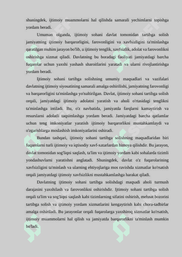 Ijtimoiy sohani davlat tomonidan tartiblashning shakllari va usullari 4