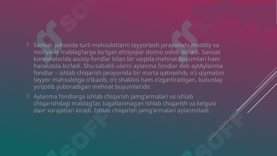 Industrial (Sanoat ishlab chiqarishning aylanma fondlari va mablag‘lar ) 3