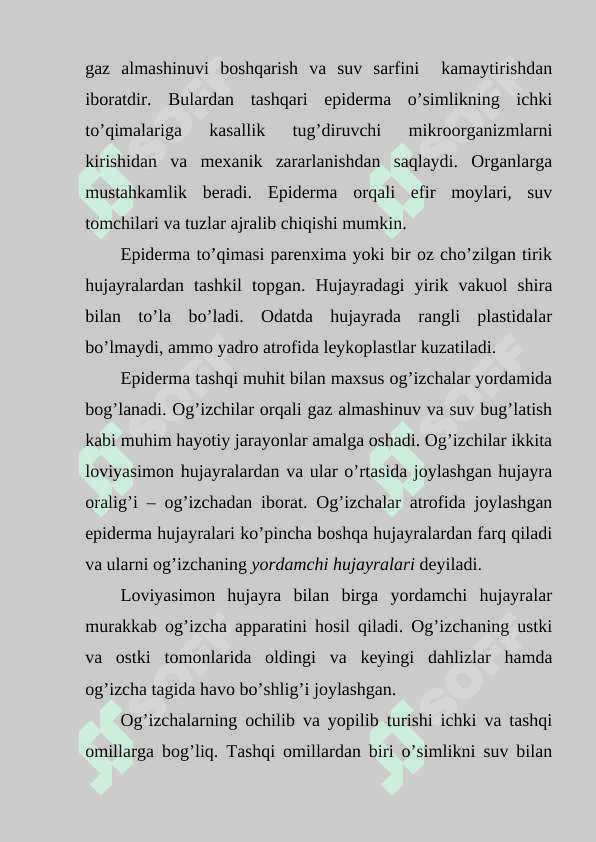 QOPLOVCHI TO'QIMANING  TUZILISHI VA AHAMIYATI 3