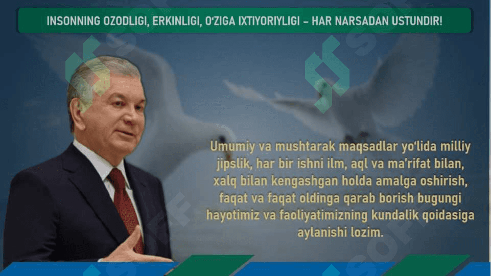BIR BO‘LSAK – YAGONA XALQMIZ, BIRLASHSAK – VATANMIZ ! 4