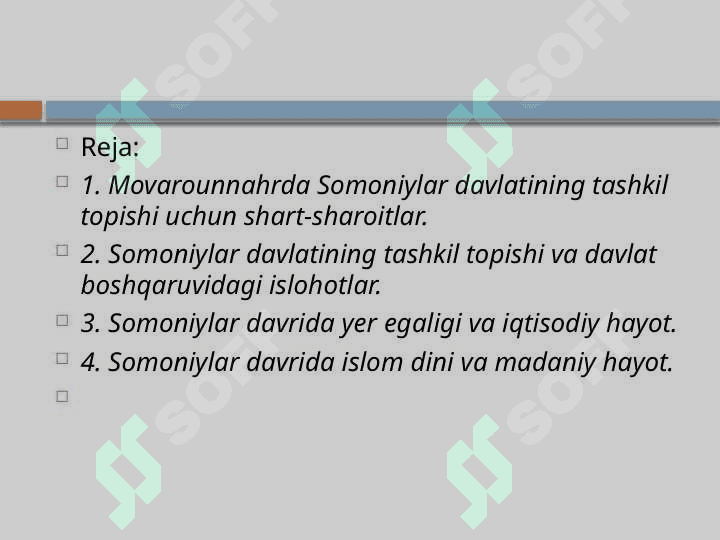 Somoniylar davlatining tashkil topishi va boshqaruv tartiblari 2