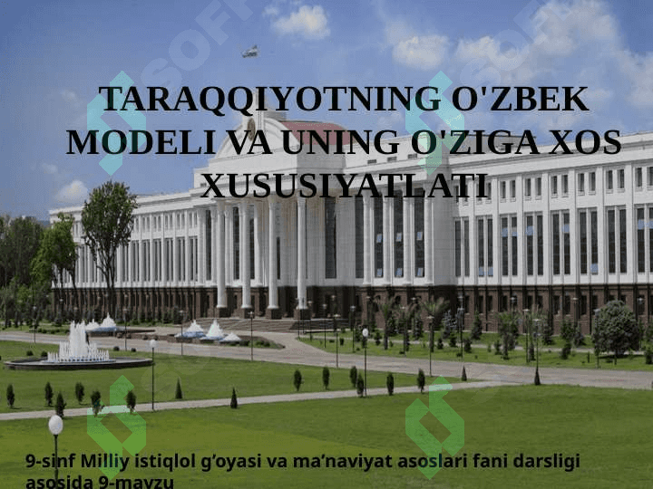 TARAQQIYOTNING O'ZBEK MODELI VA UNING O'ZIGA XOS XUSUSIYATLATI 2