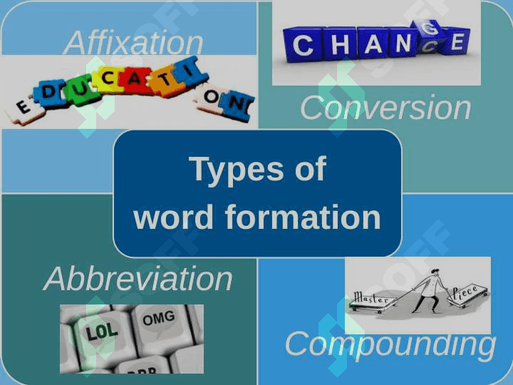 Features of word formation 3