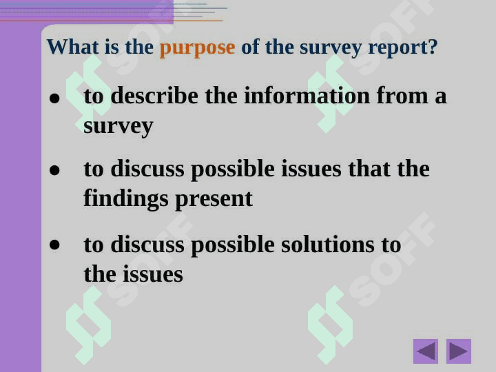 Survey Report 6
