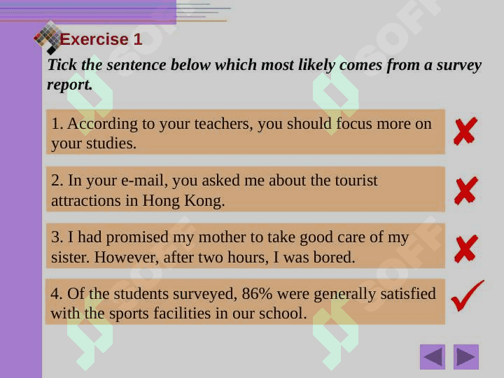 Survey Report 7