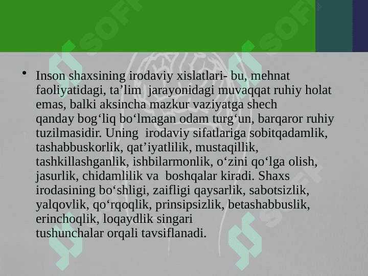 XULQ-ATVORNING IRODAVIY BOSHQARUVI 2