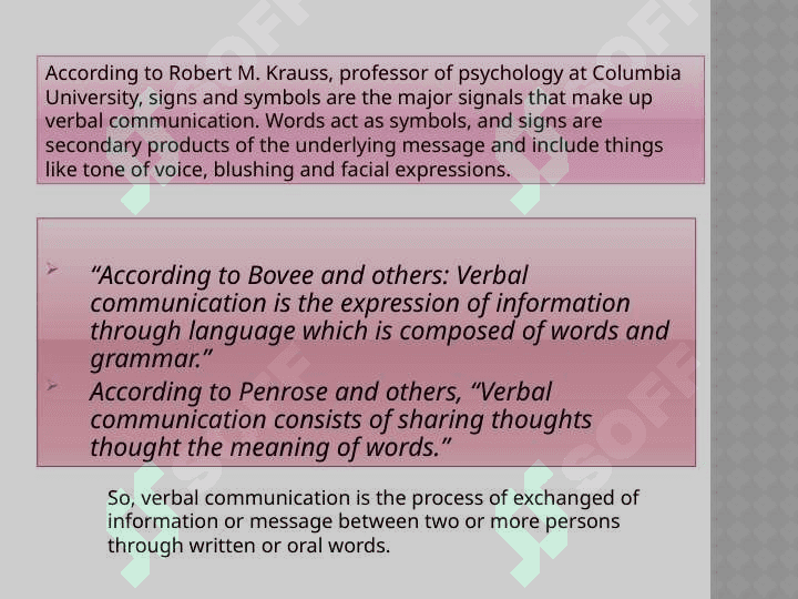 Verbal and Non Verbal Communication 3